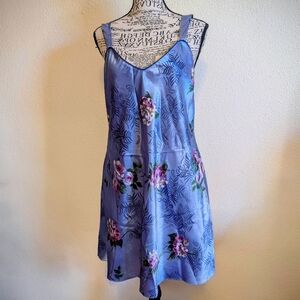 Inner Most Vintage 80s Lavender Slip Lingerie Dress